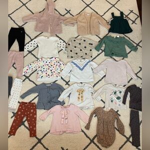 Baby girl big Zara clothing bundle 12-18 months